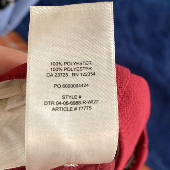 WILFRED The effortless pant Chic Red High-Waisted Trousers - Picture 8 of 9